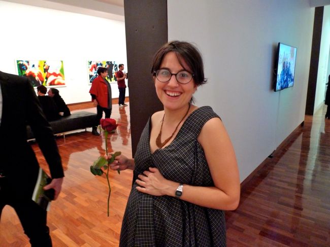 Glowing Gabrielle de Vietri