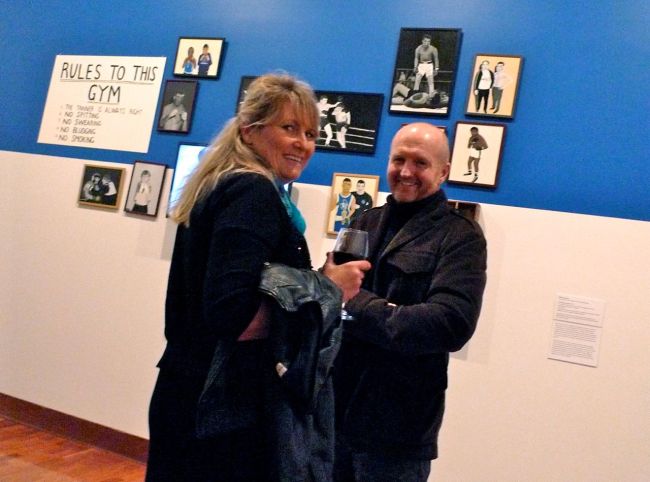 Richard Lewer and friend