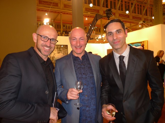 Andrew Wilson, Barry Keldoulis and Michael Zavros