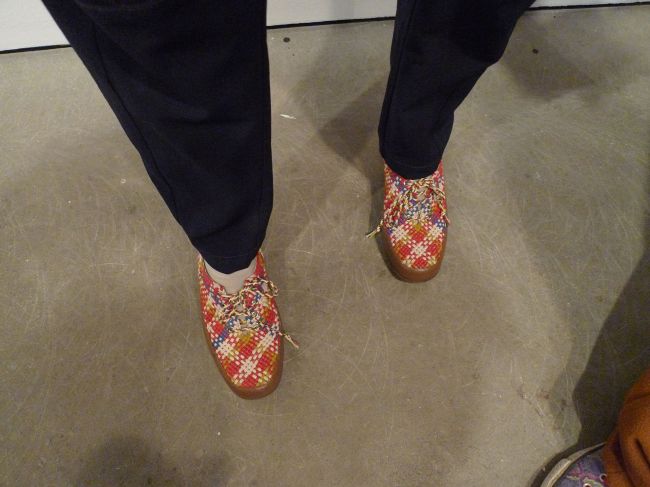 Eliza's shoes of the night 