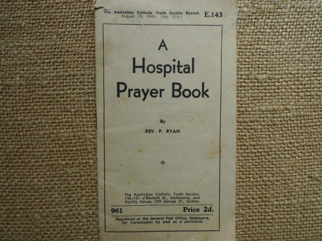 Hospital Prayer Book 1944