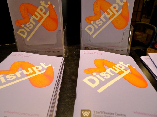 Chatfest programme at the Wheeler Centre