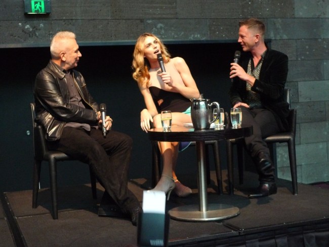 Jean Paul, Andreja Pejic and Thierry