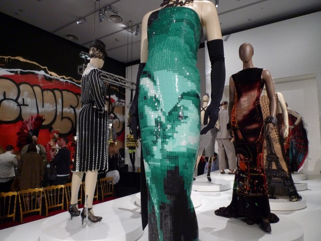 Pixel kiss sequin dress