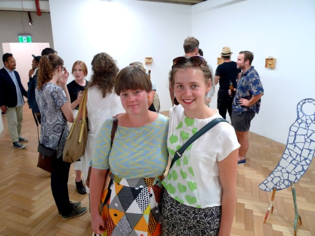 Anna Leaton and Hannah Raisin