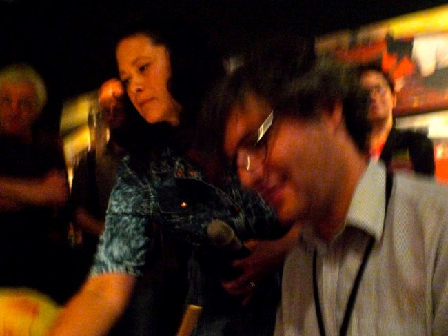 Curators Kristi Monfries and Joel Stern