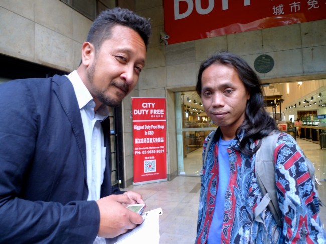 Jacob Tolo and Wukir Suryadi
