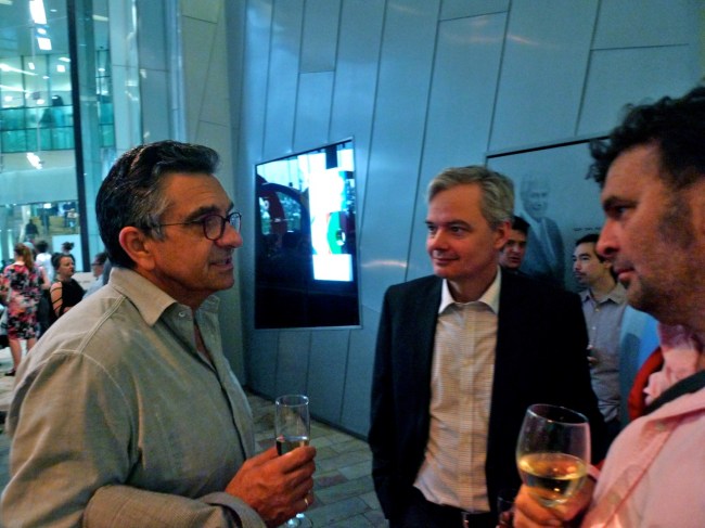 Jon Cattapan, Sam Funnell and Eddie Parritt