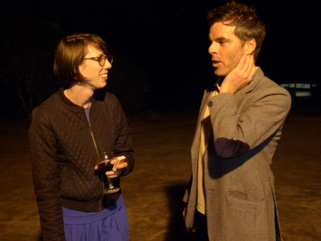 Michelle Gordon and Andrew Evans