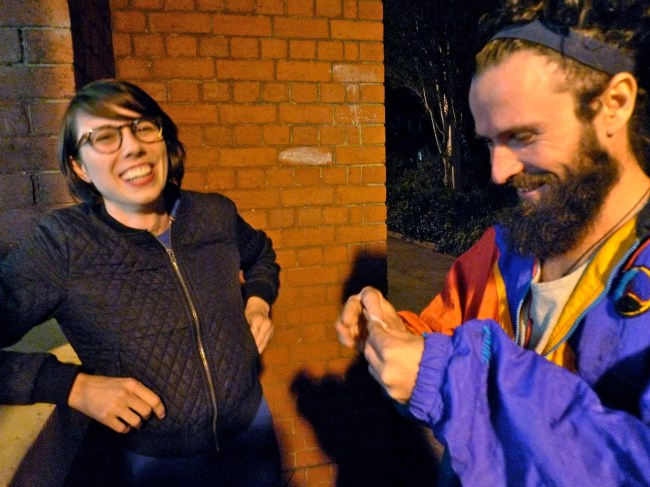 Michelle Gordon and Jason Mildren