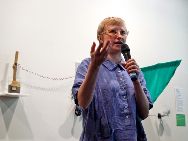 Pia van Gelder explains her Mountain Operated Synthesizer