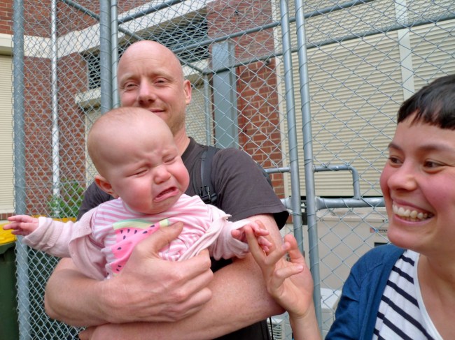 "Will I always look like Dad?!"