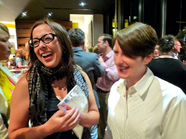 Charlotte Day and Emma Crimmings