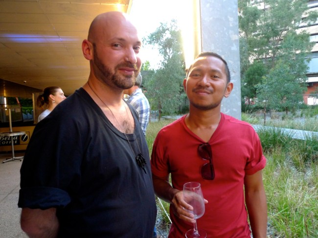 Frances Parker and Miguel Andrade