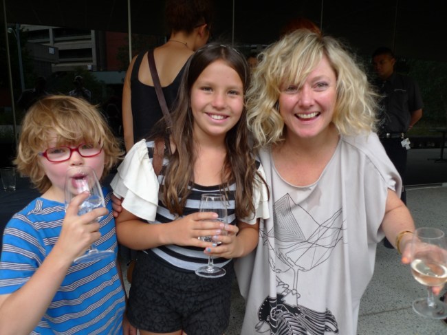 Vitto, maxine and Justene Williams