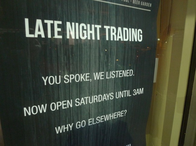 You spoke we listened