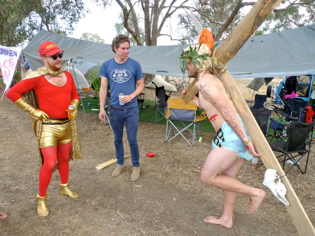 Captain Mess challenges Jesus