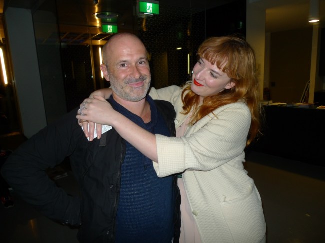 Damiano Bertoli and Kelly Fieldner