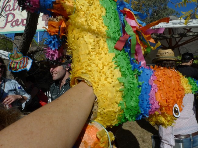 Fisting the pinata