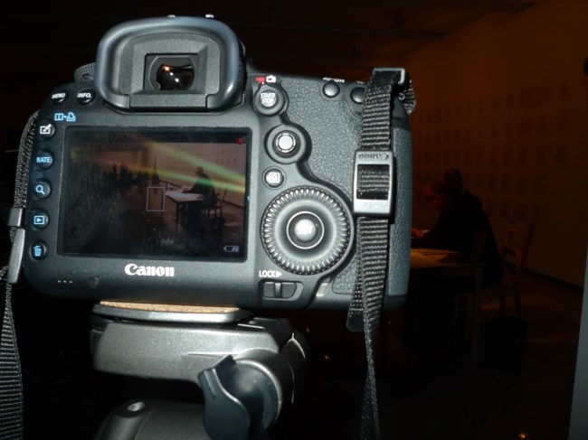 Spirit flash captured by view finder