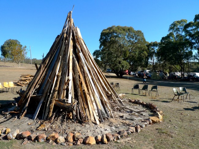 That's a big fire stack...