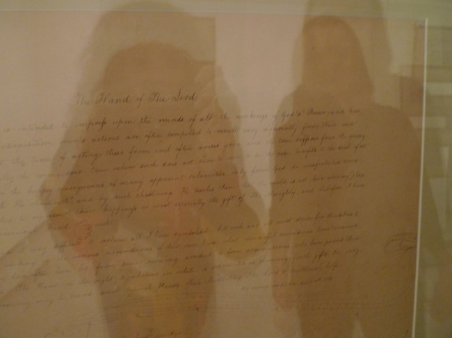 The Hand of the Lord (reflection)