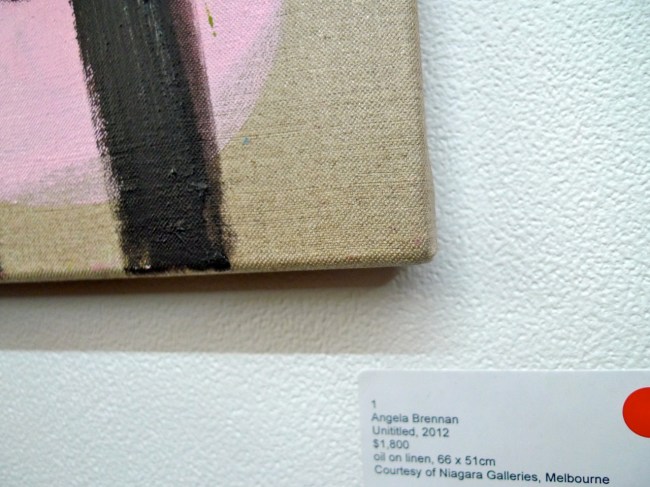 Angela Brennan untitled, a steal at 1800 smackers