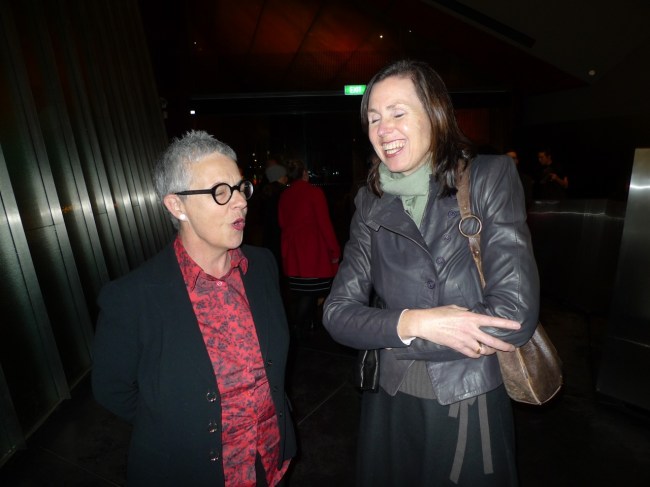 Kay Campbell and Rebecca