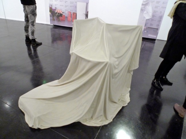 Marble resin cast of a kids cubby house