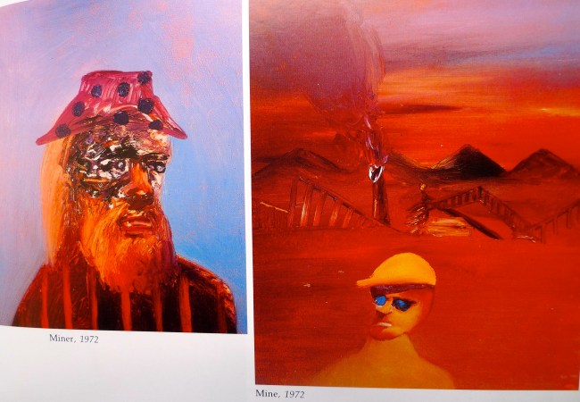 Mine and Miner, Sidney Nolan 1972