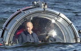 Putin explores the Russian sea