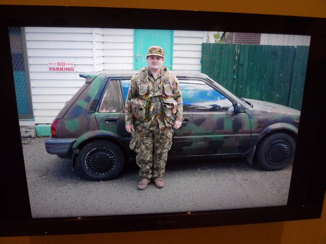 Kim Guthrie 'My vanishing act' series