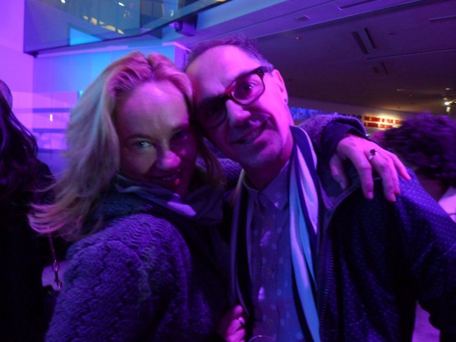 Miss Pearls (aka Madame Brussels) and Petre Andreevski