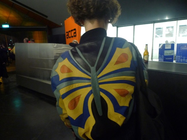 Butterfly lady at ACCA