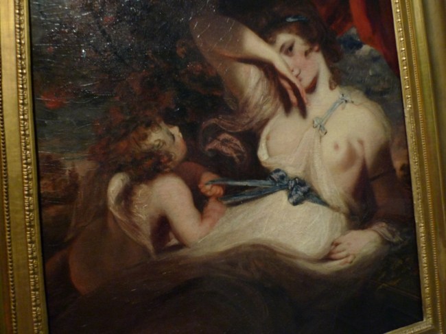 Cupid untying the zone of Venus by Joshua Reynolds, 1788