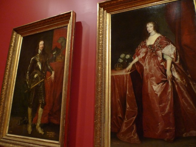 Portrait of King Charles I & Queen Henrietta Maria by Anthony van Dyck, 1638