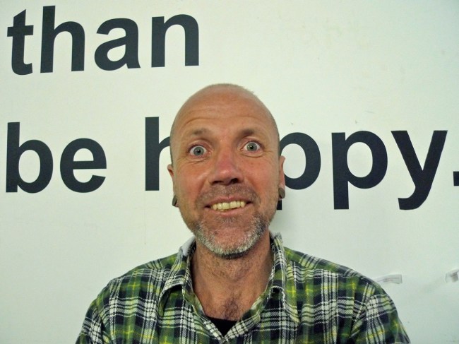 Radiant newlywed Darren Munce