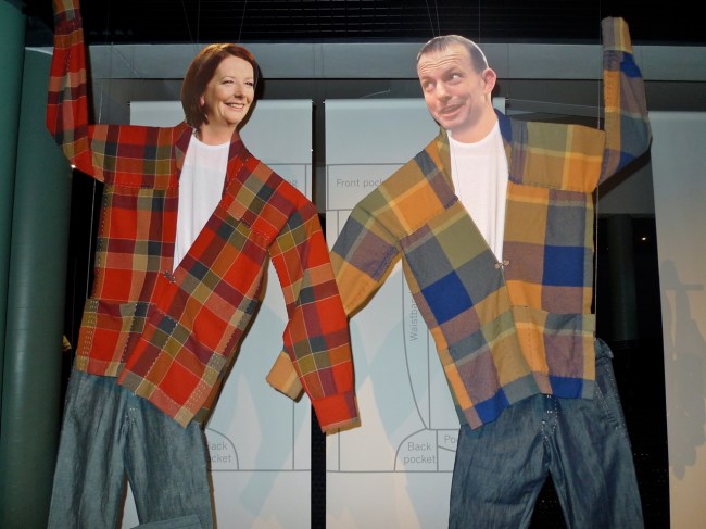 Julia and Tony, dropped