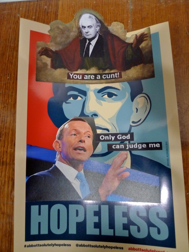 abbottabsolutelyhopeless, Linda Wilken, 2015