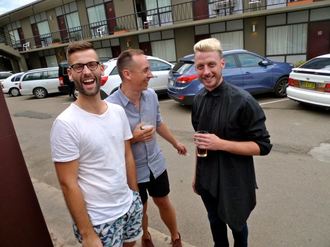 Felix, Matthew and Elliot