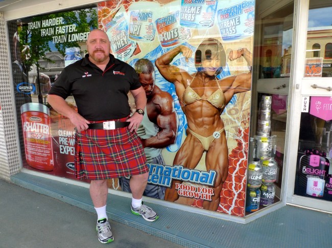 TJ and his ex-wife Christine Anvell