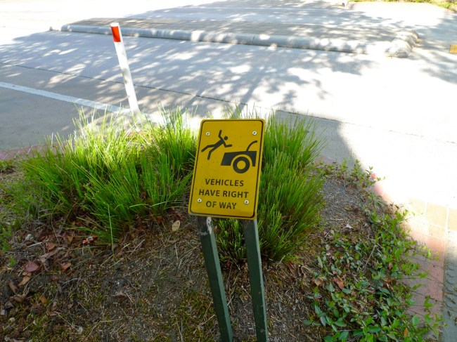Vehicles in Goulburn have right of way