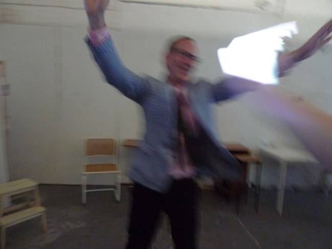 Blurred Jon Campbell yeah