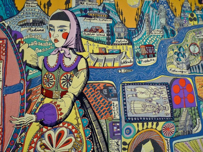 Grayson Perry, Map of truths and beliefs, 2011