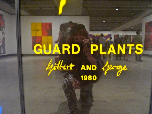 Guard palnts with woman, addition, 1980