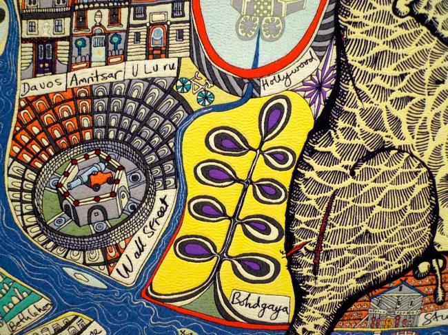 'I wanted to make a sort of altarpiece' said Grayson