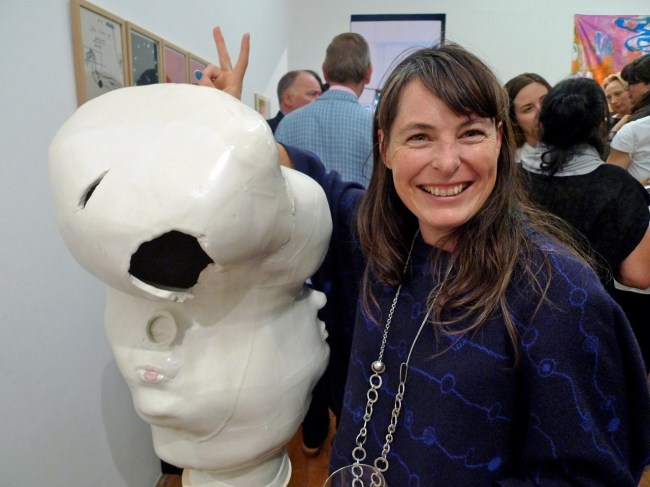 Michelle Usher, back from Blighty