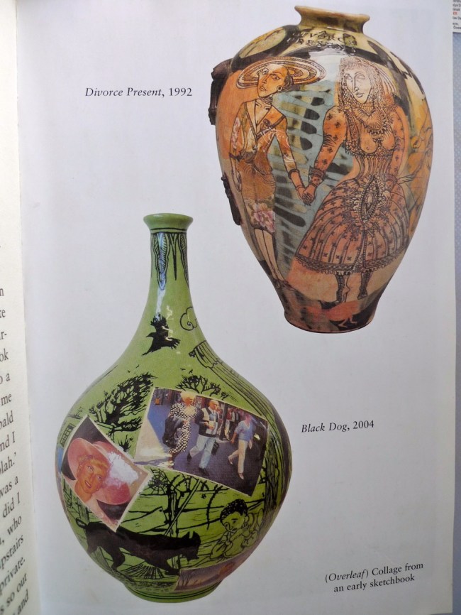 Pots to smash, for art