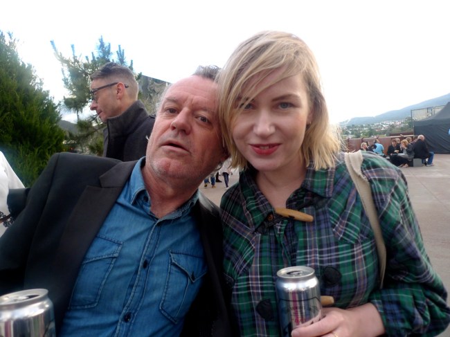 Ron Adams and Nicola Smith