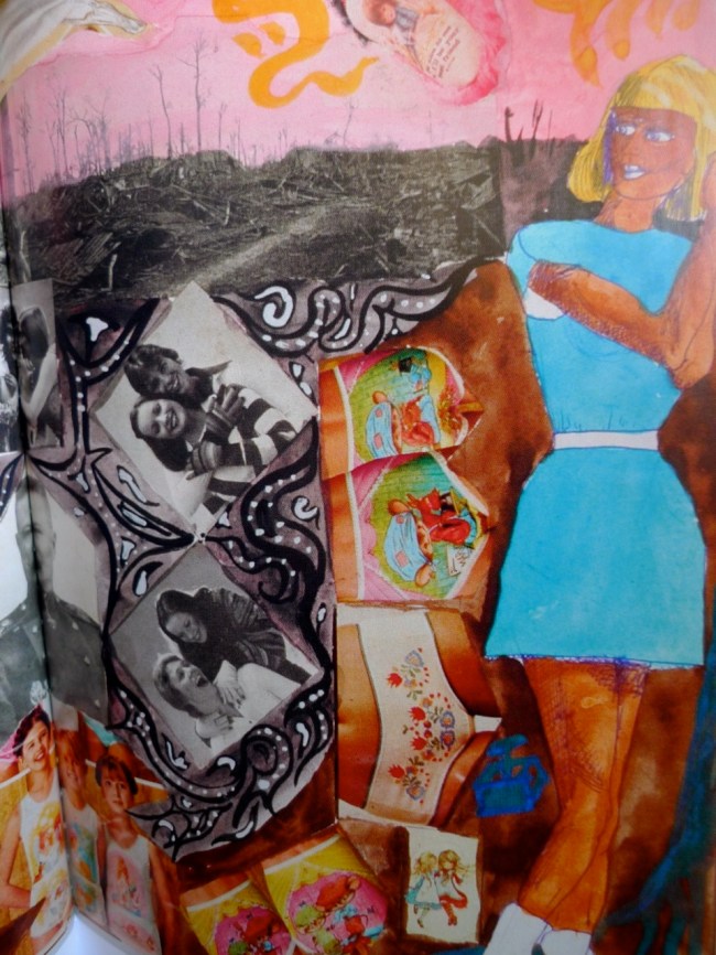 Sketchbook collage cont.